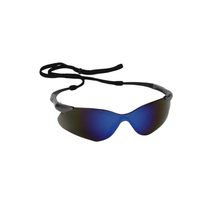 Nemesis Blue/mir Safety Glasses