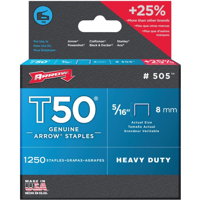 5/16" Heavy Duty Staple 1250pk