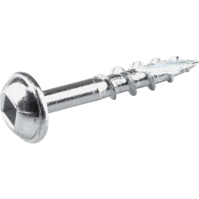 Kreg #8 1 In. Coarse Maxi-Loc Washer Head Zinc Pocket Hole Screw (100 Ct.)