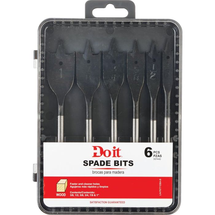 Do it Best 6-Piece Spade Bit Set