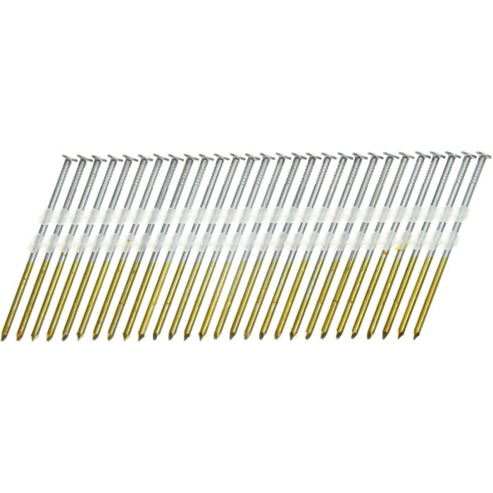 Senco 20 Degree Plastic Strip Hot-Dipped Galvanized Full Round Head Framing Stick Nail, 3-1/4 In. x .131 In. (2500 Ct.)