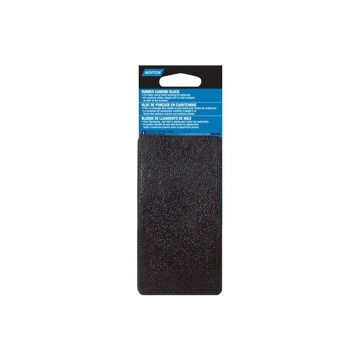 2-3/4" x 5-1/4" Norton 01889 Norton Rubber Hand Sanding Block