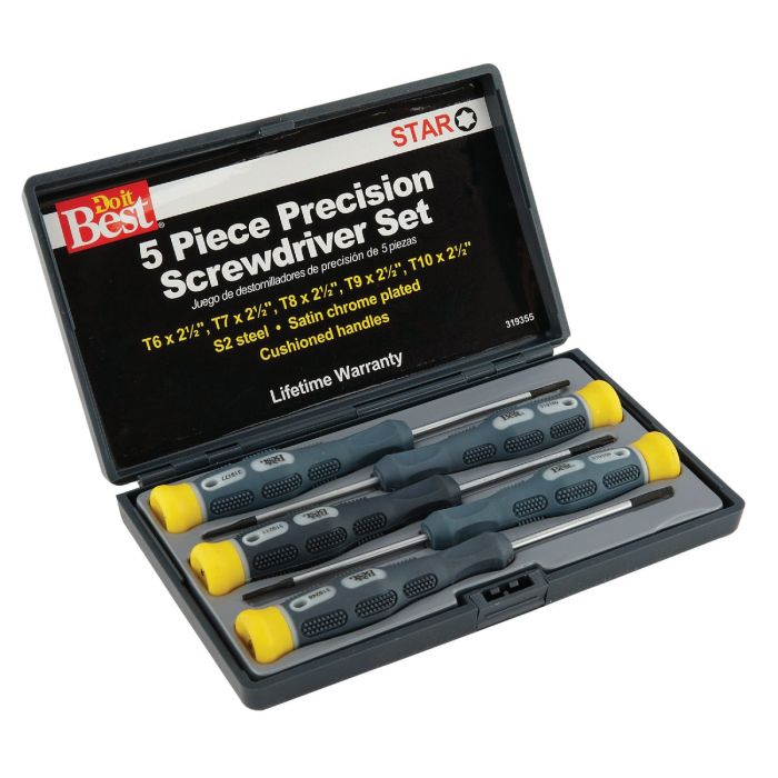 5pc Star Screwdriver Set