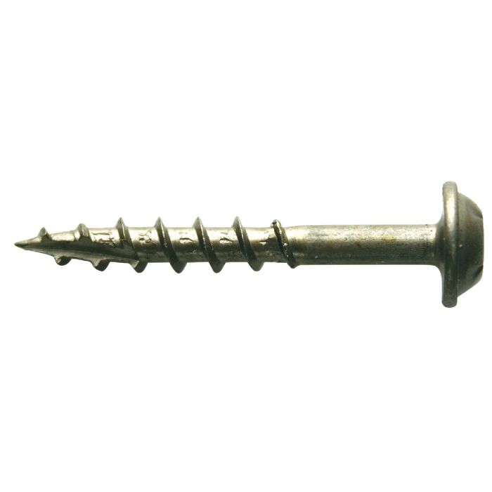 Kreg #8 1-1/4 In. Coarse Maxi-Loc Washer Head Zinc Pocket Hole Screw (1200 Ct.)