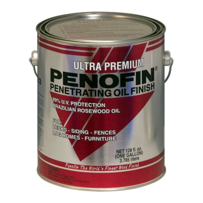 1 Gal Penofin F5MCLGA Clear Red Label Ultra Premium Stain (550-VOC)