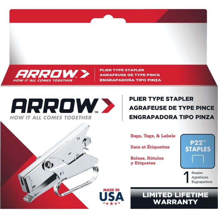 Arrow P22 Plier Stapler