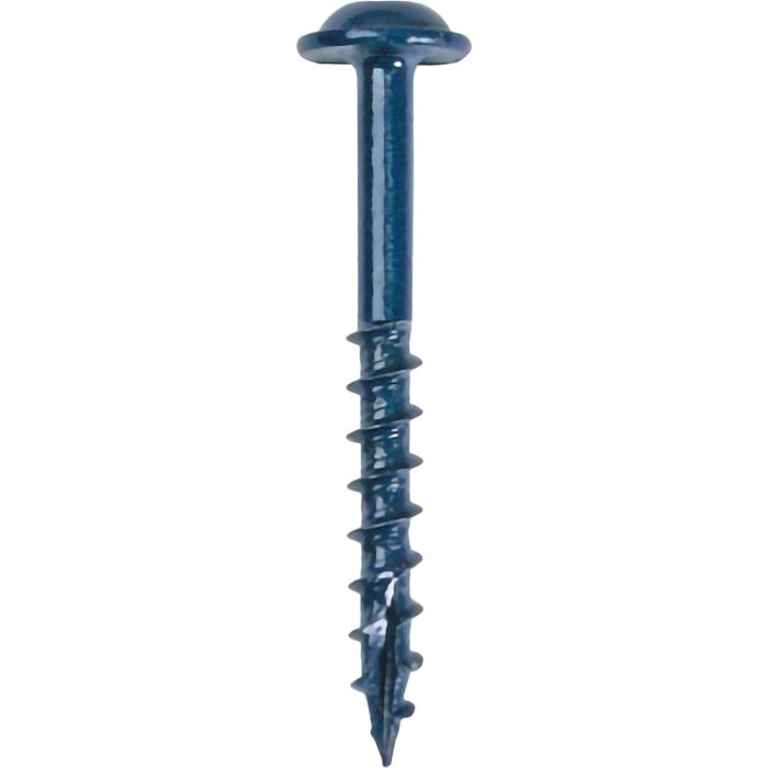 Kreg Blue-Kote 1.25 In. Coarse Washer Head Ceramic Pocket Hole Screws (100 Ct.)