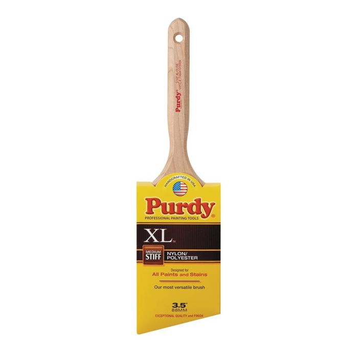 3-1/2" Purdy 144152335 XL Glide Angled Sash Paint Brush, Tynex Orel