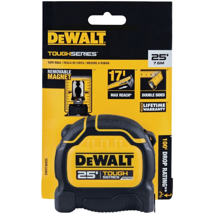 DEWALT ToughSeries 25 Ft. Tape Measure