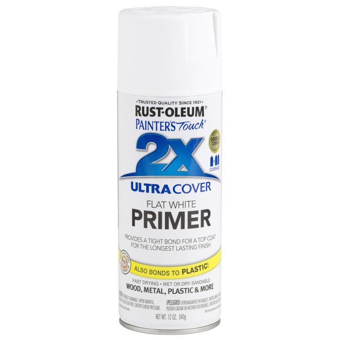 Rust-Oleum Painter's Touch 2X Ultra Cover White Spray Paint Primer