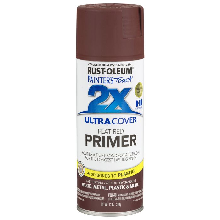 Rust-Oleum Painter's Touch 2X Ultra Cover Flat Red Spray Paint Primer