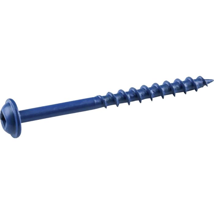 Kreg Blue-Kote #8 2 In. Coarse Maxi-Loc Washer Head Pocket Hole Screw (50 Ct.)