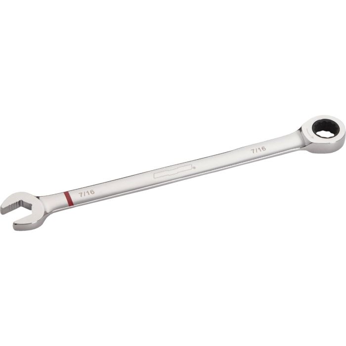 Channellock Standard 7/16 In. 12-Point Ratcheting Combination Wrench