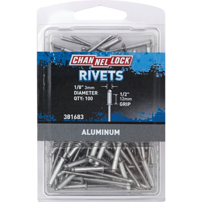 1/8x1/2 Alum Rivet