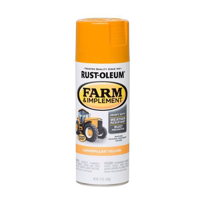 Image of CATERPILLAR YELLOW RUSTOLEUM