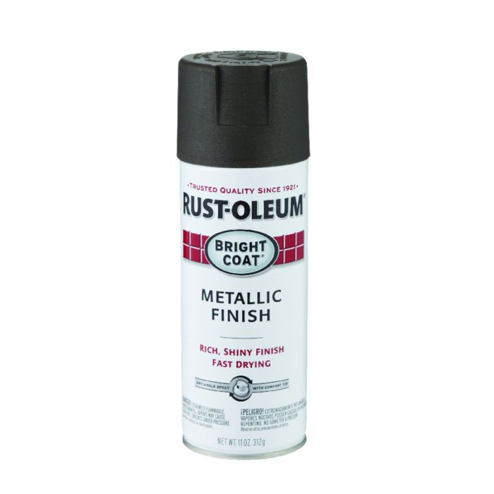 11 Oz Rust-Oleum 7713830 Dark Bronze Bright Coat Metallic Spray Paint