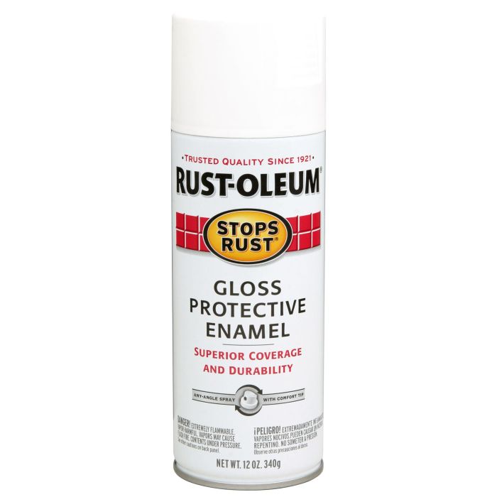 Stops Rust Gloss White Rustoleum