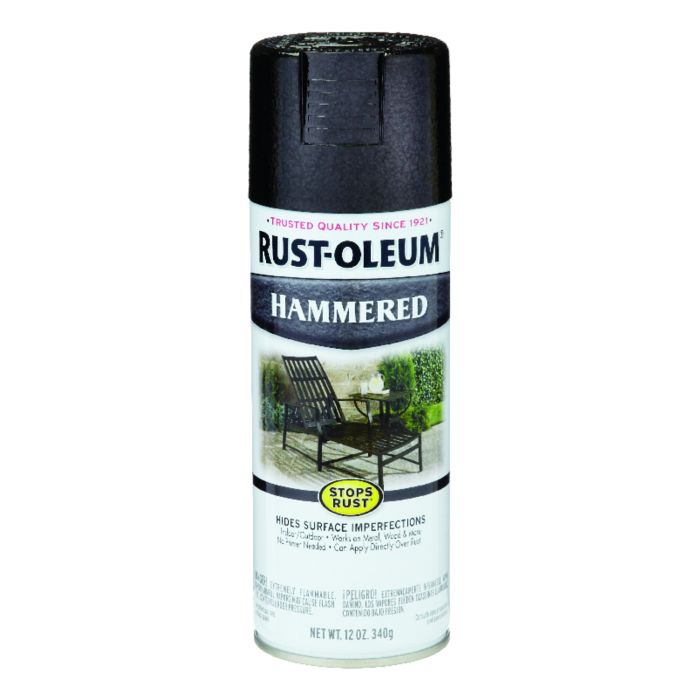 12 Oz Rustoleum Hammered Black