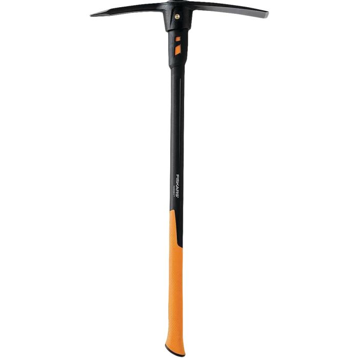 Fiskars Pro IsoCore 5 Lb. Forged Steel Pick/Mattock with 36 In. Steel Handle