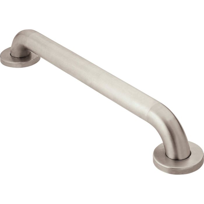 Moen Home Care 18 In. x 1-1/2 In. Concealed Screw Grab Bar, Peened