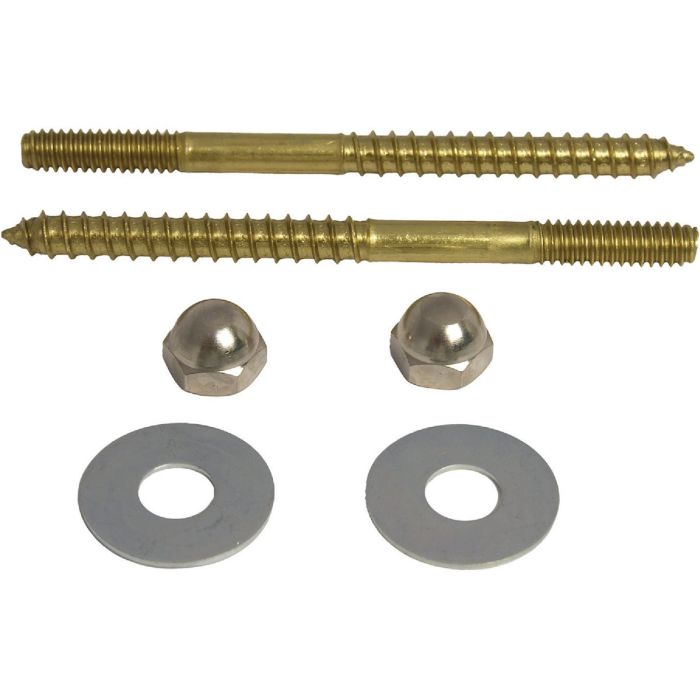 Long Brass Closet Screws