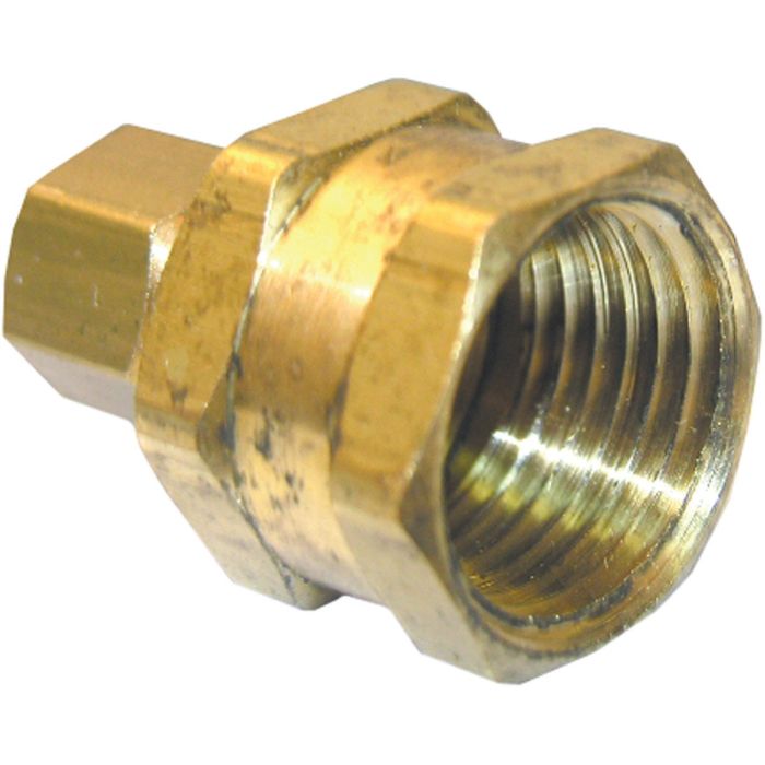 Lasco 1/4 In. C x 1/2 In. FPT Brass Compression Adapter