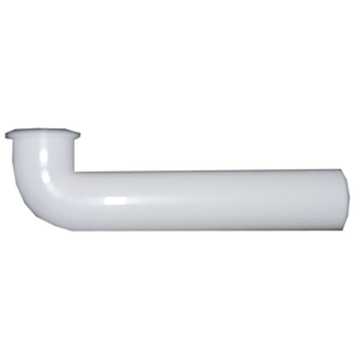 15 Wht Flange Waste Arm