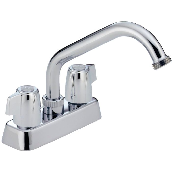 Chrome Laundry Faucet