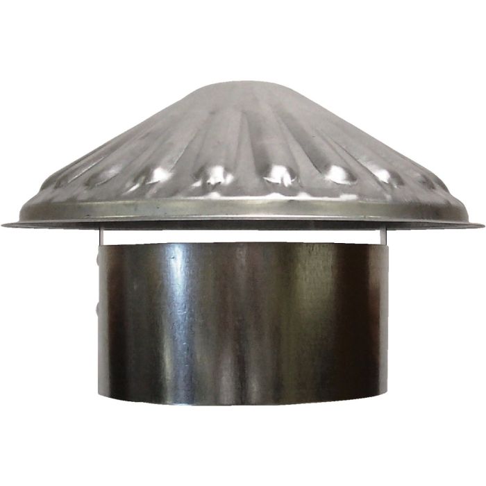 S & K Galvanized Steel 6 In. x 9-1/2 In. Vent Pipe Cap