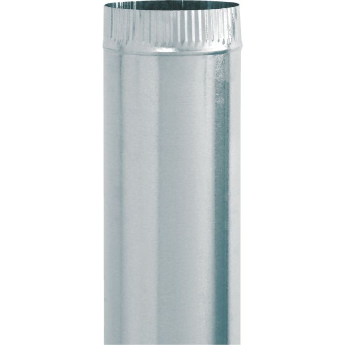 Imperial 30 Ga. 5 In. x 24 In. Galvanized Furnace Pipe