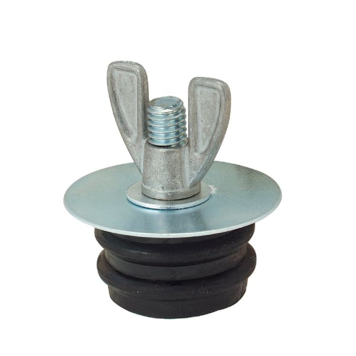 B&K 1-1/2 In. OD Galvanized Steel Test Plug