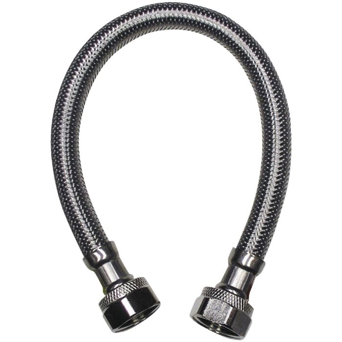 B&K 1/2 In. F X 1/2 In. C X 12 In. L Stainless Steel Faucet Connector