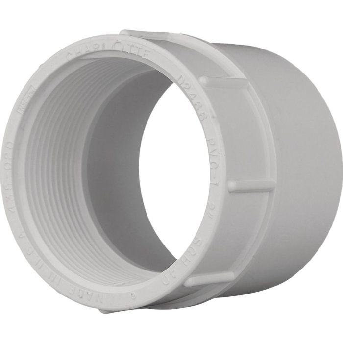 Charlotte Pipe 3/4 In. x 1/2 In. Schedule 40 Female PVC Adapter