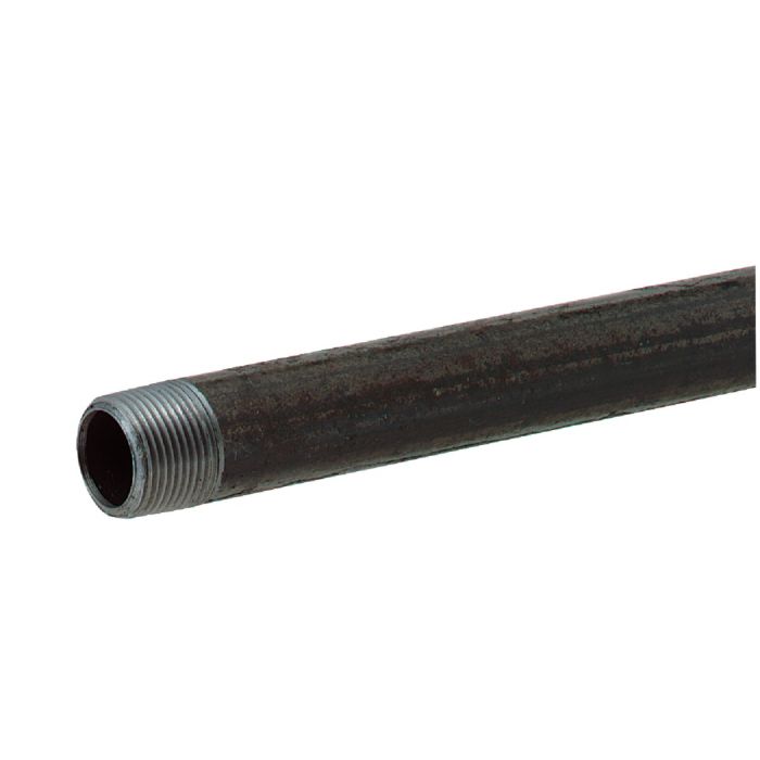 Southland 1-1/2 In. x 60 In. Carbon Steel Threaded Black Pipe