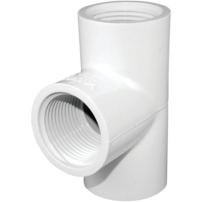 1/2" Sch40 Pvc Fxfxf Tee