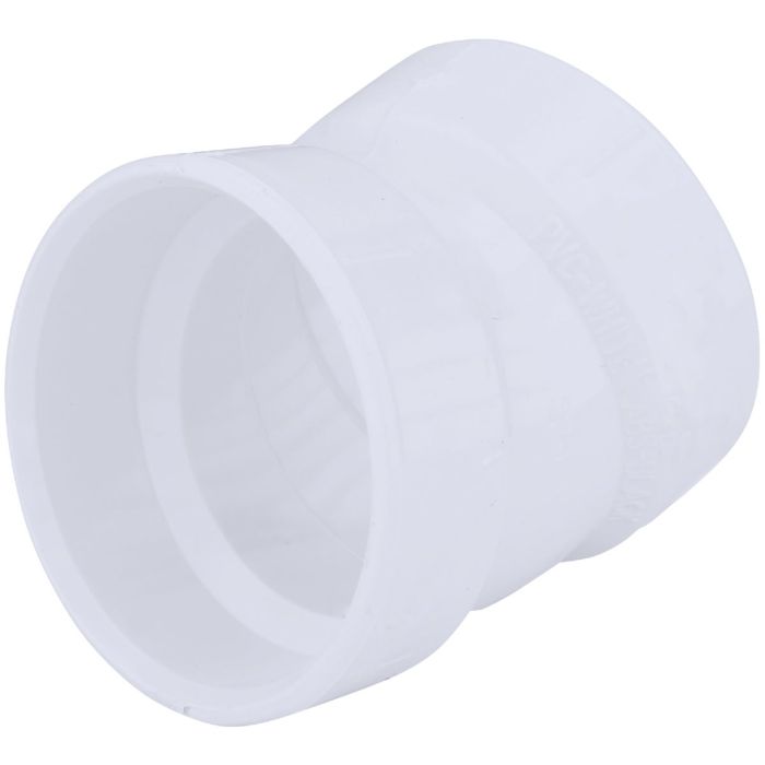 Charlotte Pipe 2 In. Hub x Hub Schedule 40 22-1/2 Deg. DWV PVC Elbow (1/16 Bend)