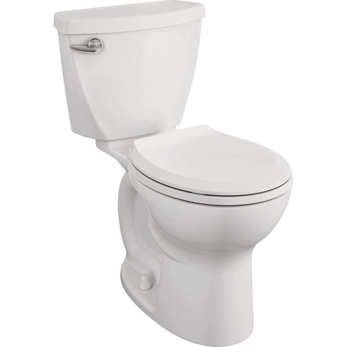 American Standard Cadet 3 White Chair Height Round Bowl 10 In. Rough-In 1.28 GPF Toilet