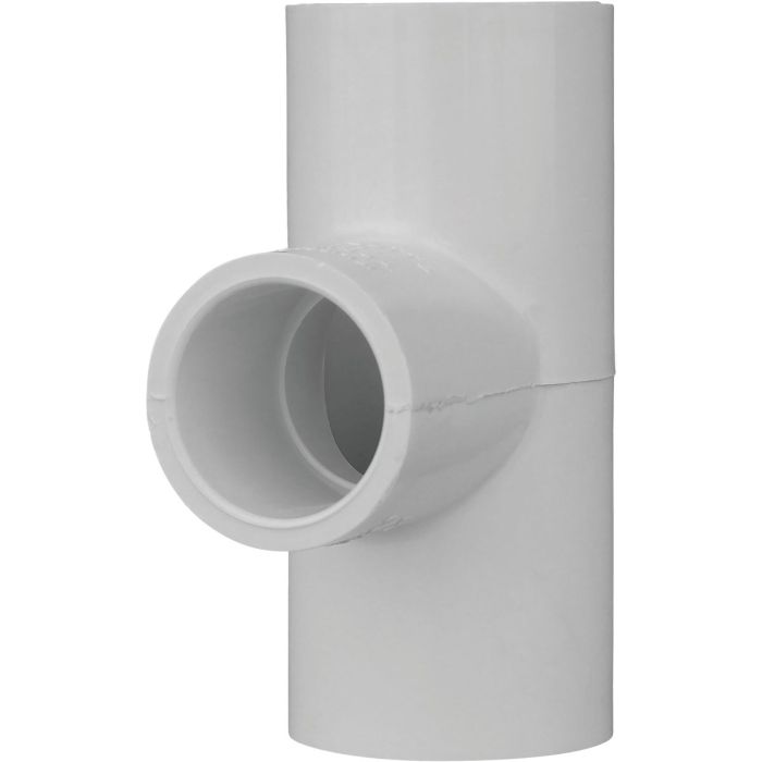 Charlotte Pipe 1 In. A x 1 In. B x 3/4 In. C Schedule 40 Pressure Reducing PVC Tee