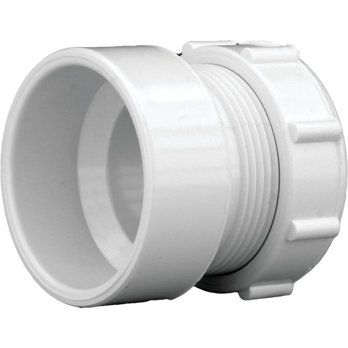 Charlotte Pipe 1-1/2 In. x 1-1/2 In. or 1-1/4 In. Hub x Tubular PVC Waste Adapter