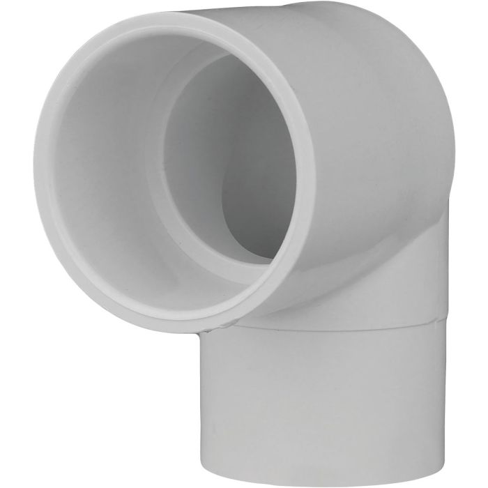 Charlotte Pipe 1-1/2 In. Slip x Spigot Schedule 40 90 Deg. Street PVC Elbow (1/4 Bend)