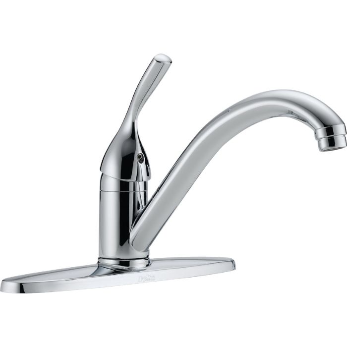 Delta Classic Series Single Handle Lever Kitchen Faucet, Chrome