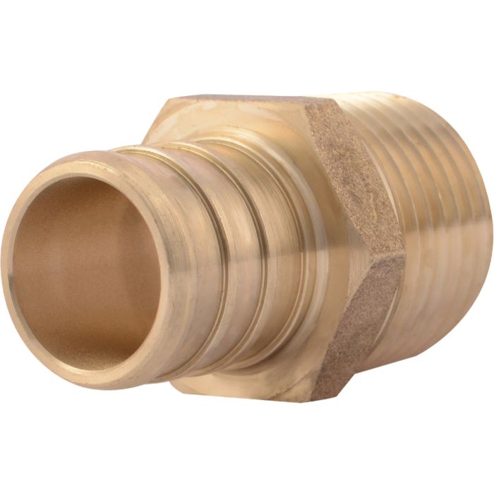 SharkBite 3/4 In. CF x 1/2 In. MPT Brass PEX Adapter