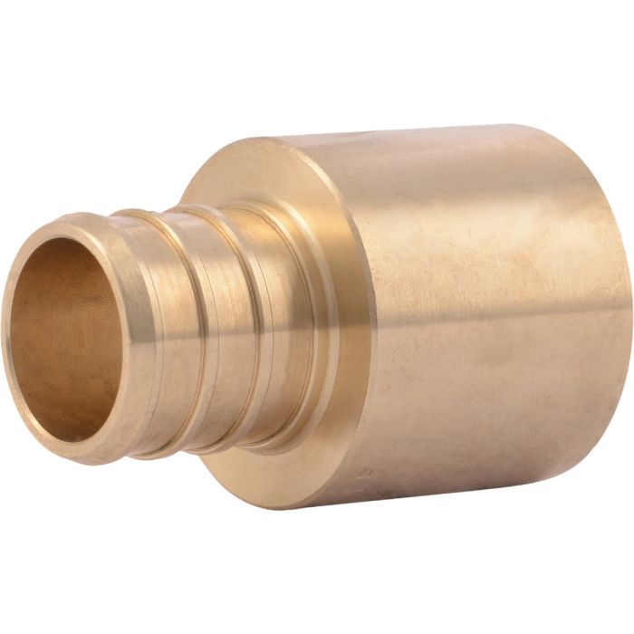 SharkBite 3/4 In. Female Sweat x 3/4 In. CF Brass PEX Adapter