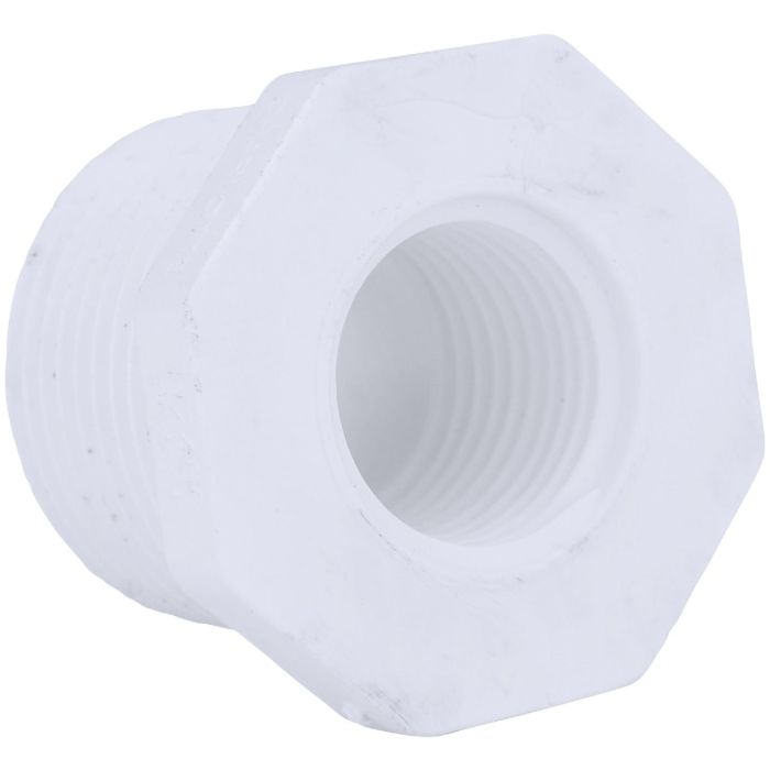 Charlotte Pipe 1 In. MPT x 1/2 In. FPT Schedule 40 PVC Bushing