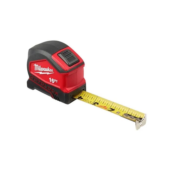 Image of Milwaukee 16' Compact Auto-Lock Tape Measure