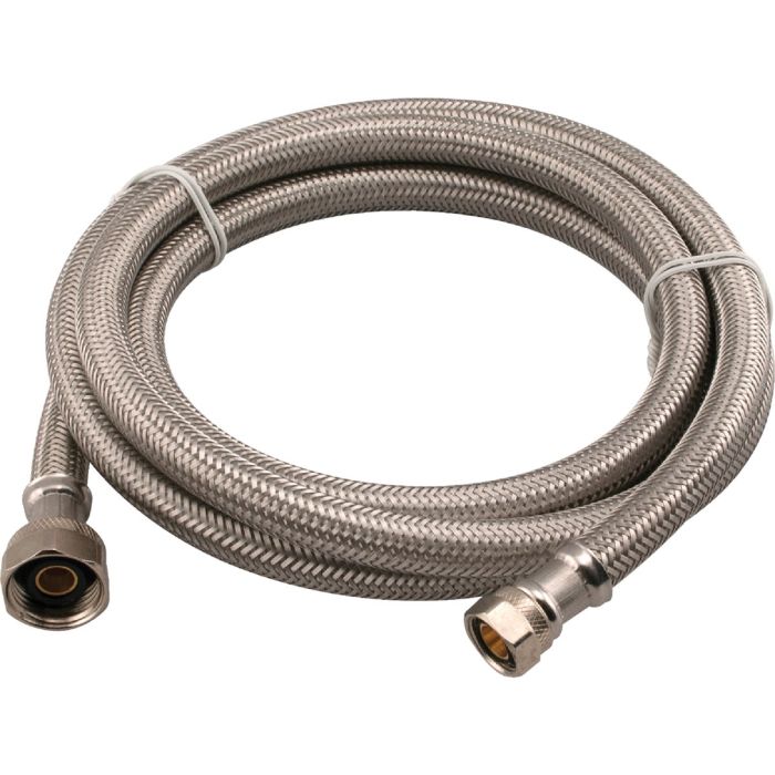 ProLine 3/8 In. C X 1/2 In. F X 72 In. L. Braided Stainless Steel Faucet Supply Line