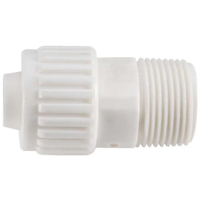 Flair-It 1/2 In. x 1/2 In. Poly Alloy Male Pipe Thread Adapter