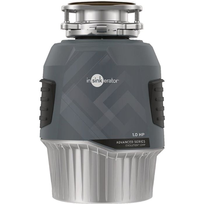 Insinkerator Evolution 1 HP Garbage Disposer, 10 Year Warranty