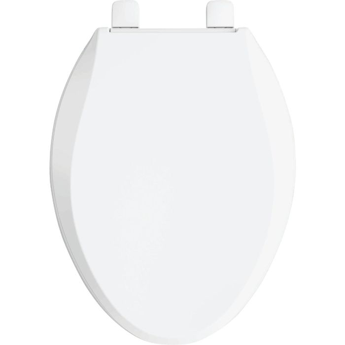 Kohler Cachet ReadyLatch Quiet-Close Elongated Toilet Seat with Nightlight, White