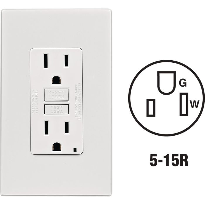 15a Wh Slfts Gfci Outlet